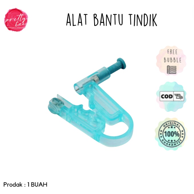 Alat Bantu Tindik Badan Ear Stud Asepsis Pierce Kit / Tindik Anting / Tindik Tubuh / Tindik Lidah