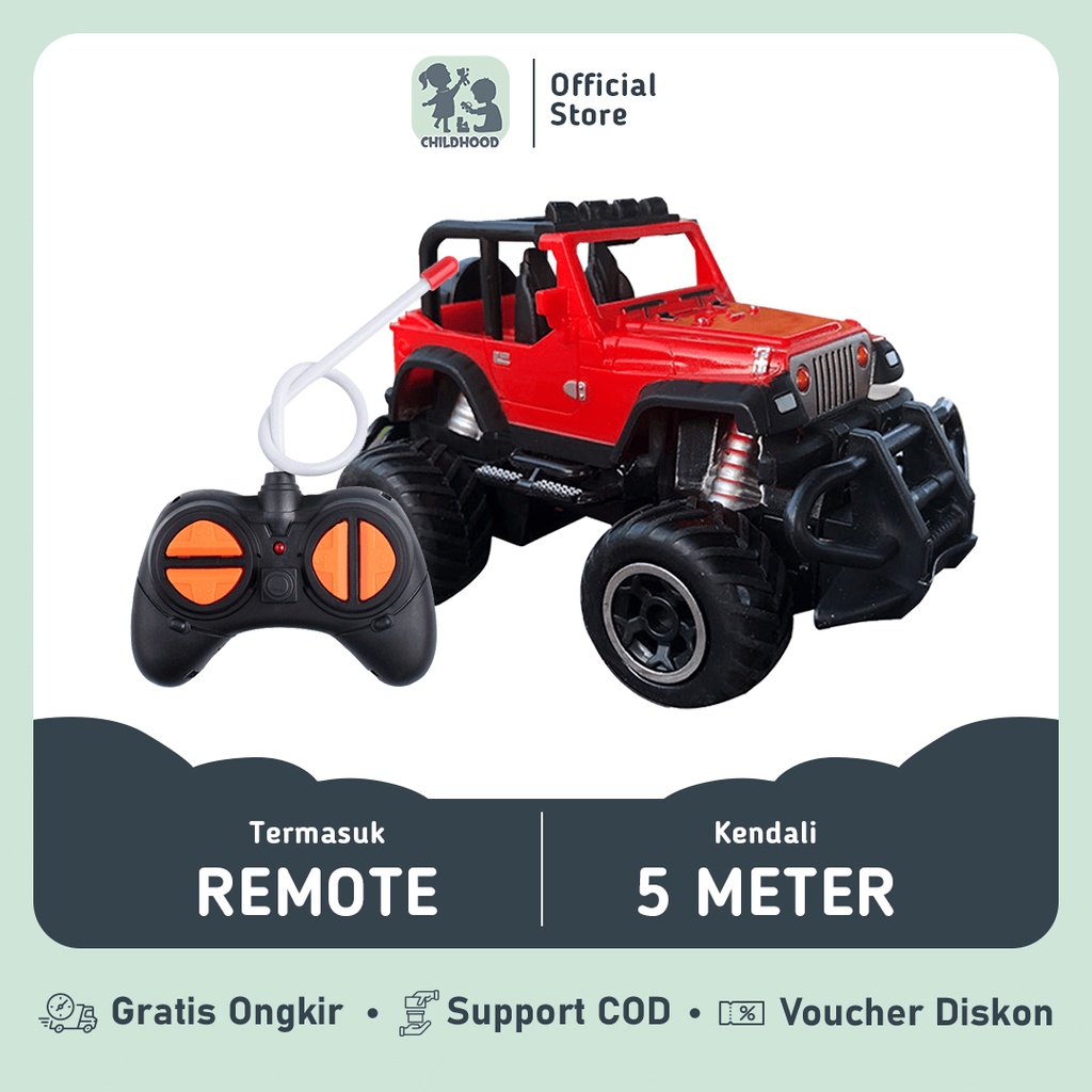 Jual Mainan Mobil Anak Remote Kontrol Impor Cocok Untuk Kado CHILDHOOD ...