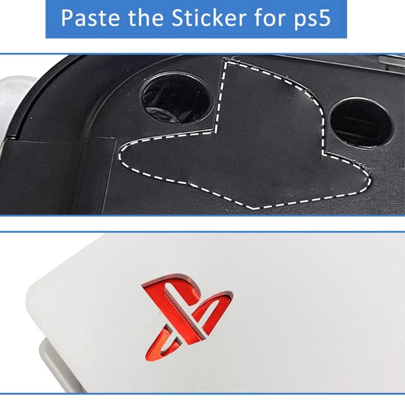 Btsg 5pcs Skin Custom Vinyl Decal Untuk Underlay Logo Sticker Logo Skin Stiker