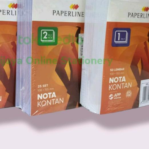 

☛ Nota Kontan Kecil 3 Ply PAPERLINE (10pc) ☀