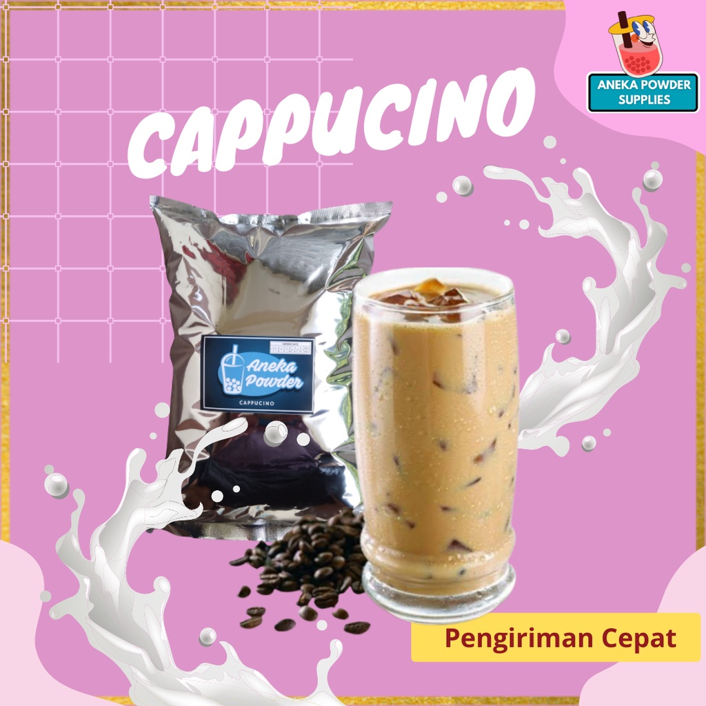 Jual Bubuk Minuman Rasa Cappucino Kg Serbuk Minuman Cappucino Powder Minuman Cappucino Kg