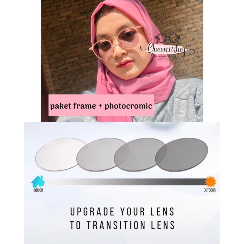 ALETA PINK ONLY | FREE LENSA PHOTOCROMIC / BLUECROMIC