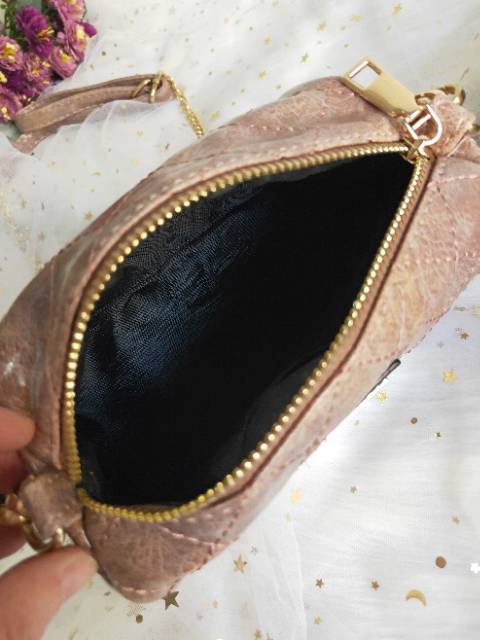 ready cod tas wanita selempang bahan kulit  sentetis batam murah impor handbag mini