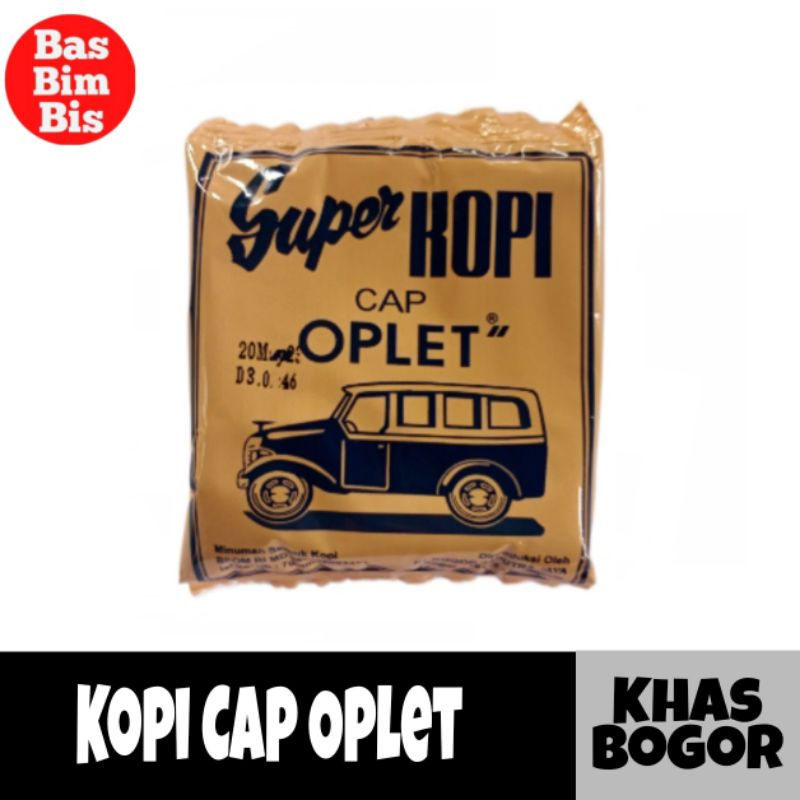 

Kopi Cap Oplet Mini Classic Sachet Tanpa Gula