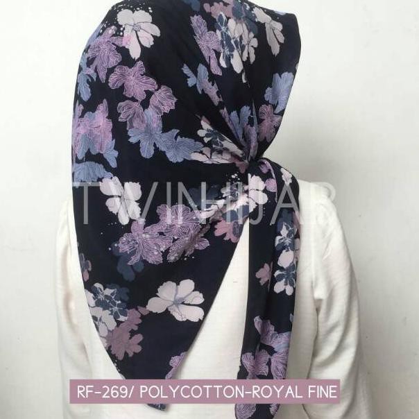 ★*Terlaku* JILBAB SEGI EMPAT HANA (RF-269) BIRU DONGKER ★