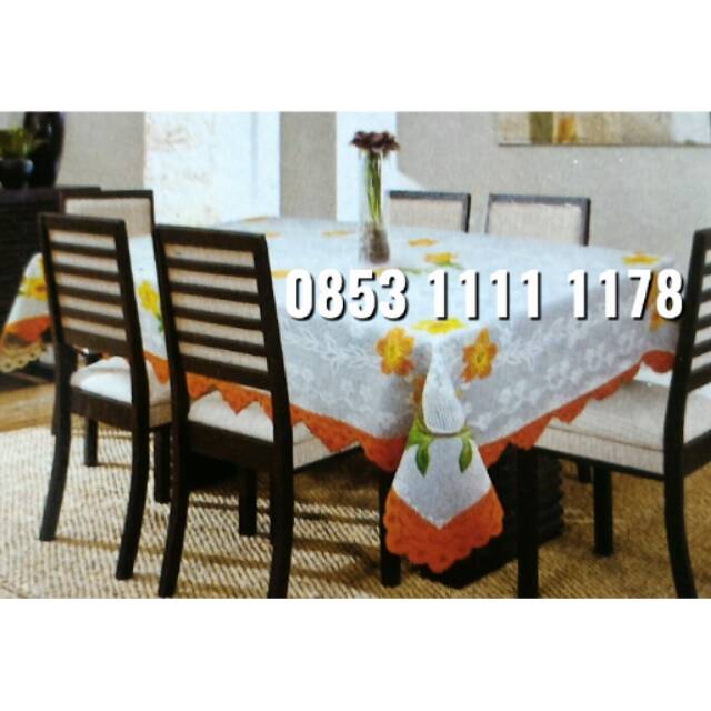 TAPLAK MEJA MAKAN 150X225
