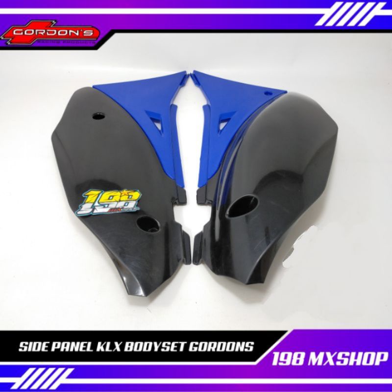 Side panel Klx Gordon - cover body samping Klx