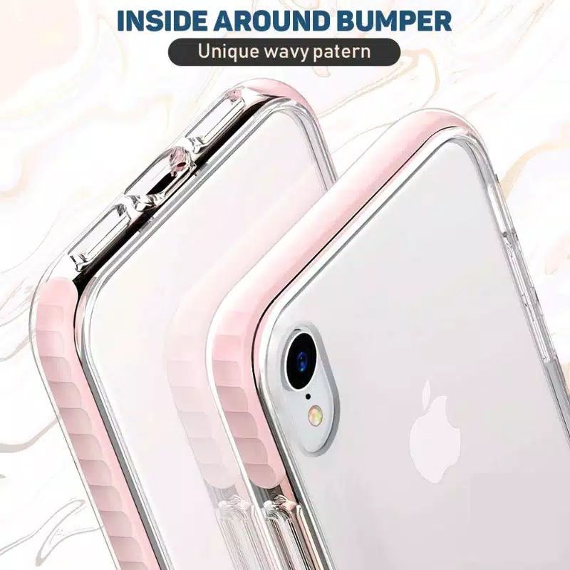 TPU Transparant List Bumper 8W XIAOMI REDMI 8/8A/9A/C/REDMI NOTE 4X/8/8 PRO/VIVO Y12/Y15/Y17/Y20/Y20S/Y30/Y50/Y91/Y95/V20