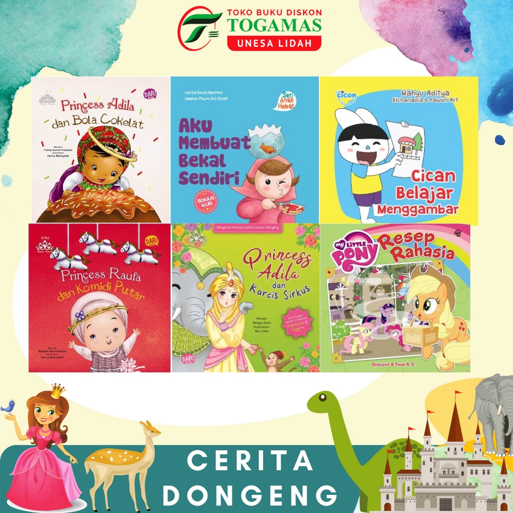 BOARD BOOK ANAK - CERITA ANAK