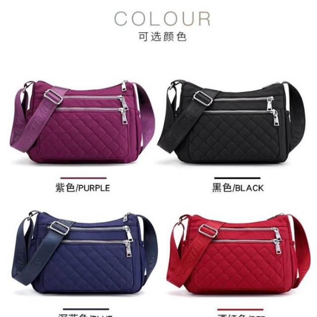 grosirfashion84-Tas Wanita Import Jinjing Dan Selempang CHIBAO Mini CB7138 7138 Bordir