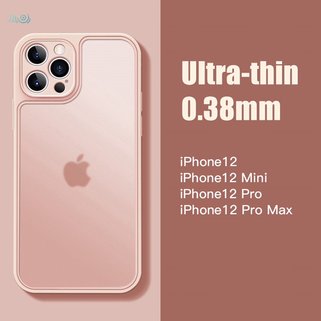 Soft Case Silikon Matte Transparan Ultra Tipis Anti Sidik Jari Shockproof Untuk Iphone 12 13 Pro Max 11 Pro Max Xs Max X