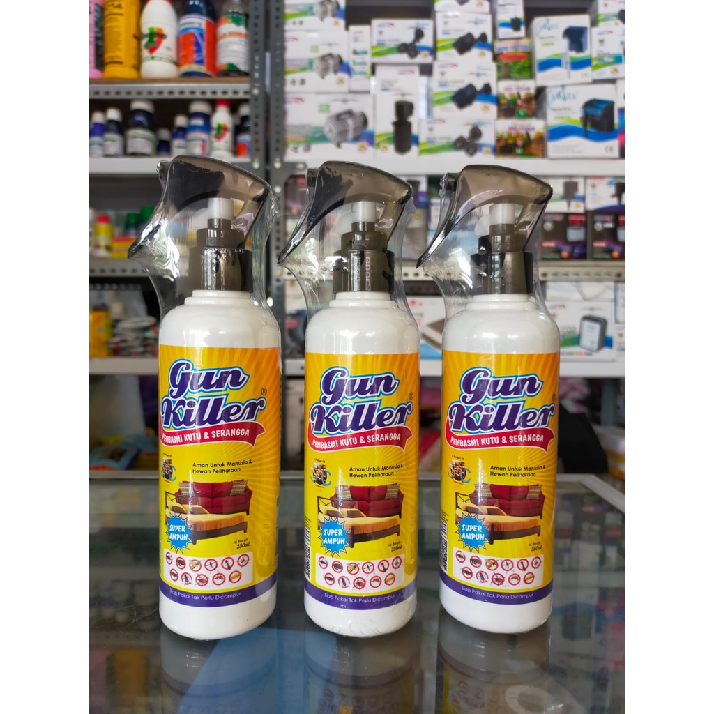 Gun Killer gunkiller pembasmi Kutu Kasur Sofa Obat Anti Kecoa Rayap