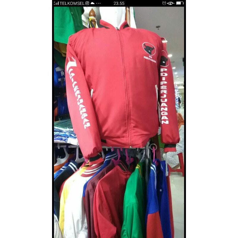 Jaket Partai PDIP Terbaru