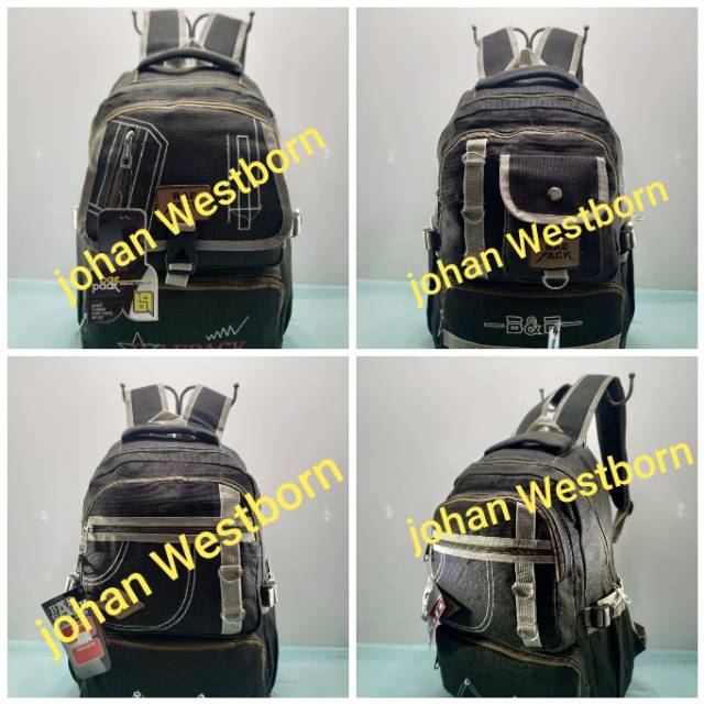 Tas Ransel Kanvas Baepack ORIGINAL Produk