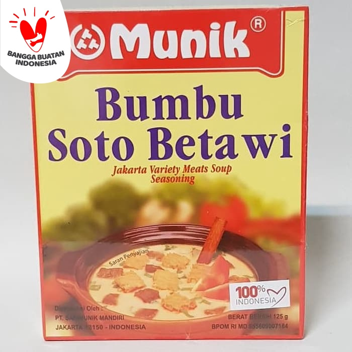 

Ready- Munik Bumbu Soto Betawi 125 Gr