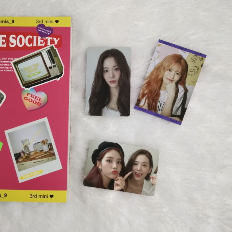 READY STOCK OFFICIAL FROMIS_9 MY LITTLE SOCIETY FEEL GOOD - PHOTOCARD PHOTO CARD PC - GYURI HAYOUNG