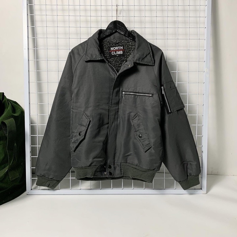 nort climb bomber jaket type ma - 1