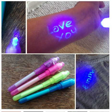

pena ajaib Invisible Ink Spy Pen 3psc
