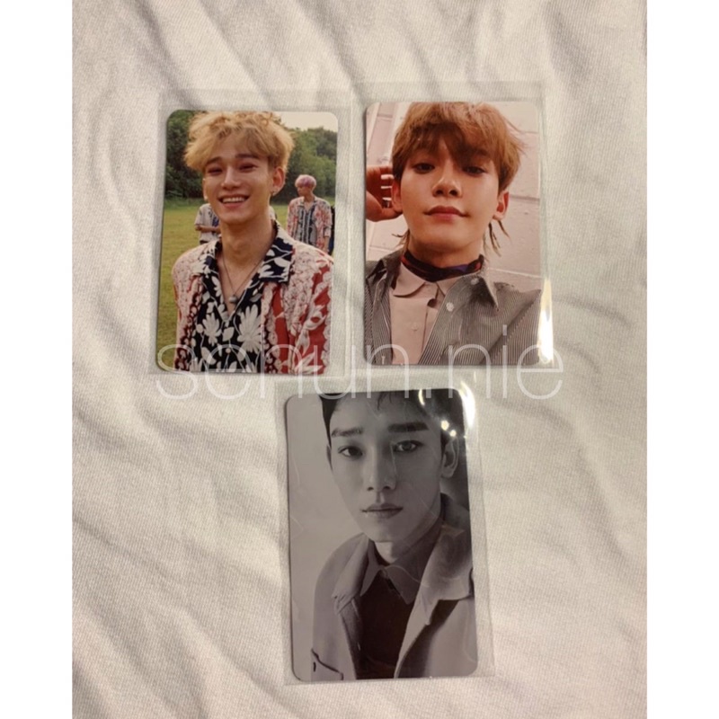 Chen Official Album Photocard ( PC CHEN EXO KOKOBOP DMUMT UNIVERSE )