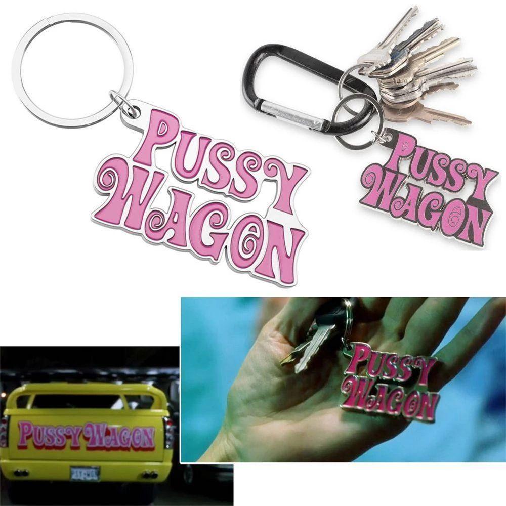 NEEDWAY Kill Bill Keyring Perhiasan Aksesoris Wanita Pria Film Alloy Enamel Keychain Huruf Liontin