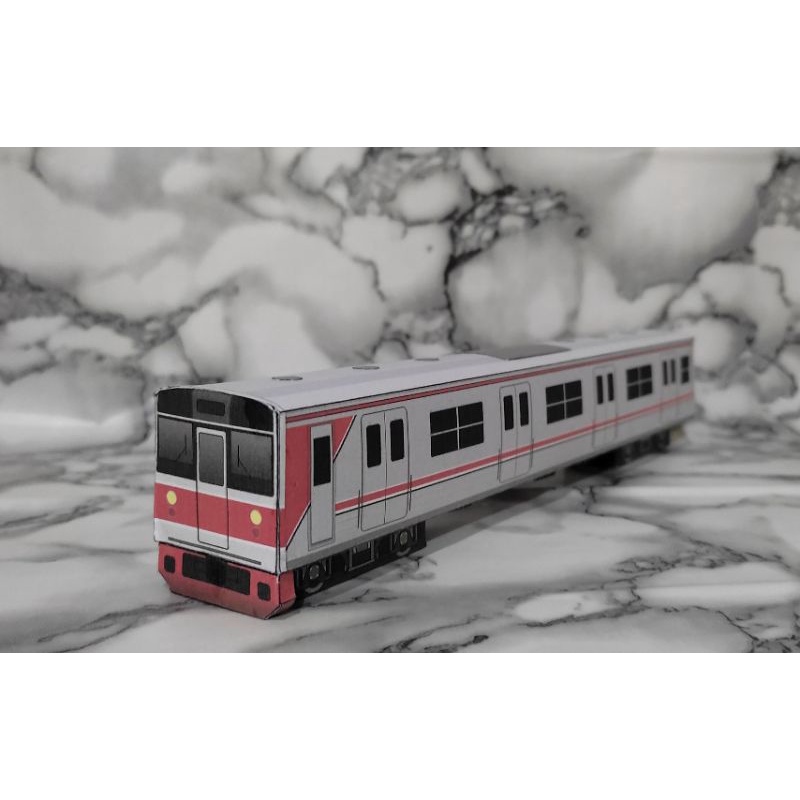 DIY Papercraft KRL 203 dan 205