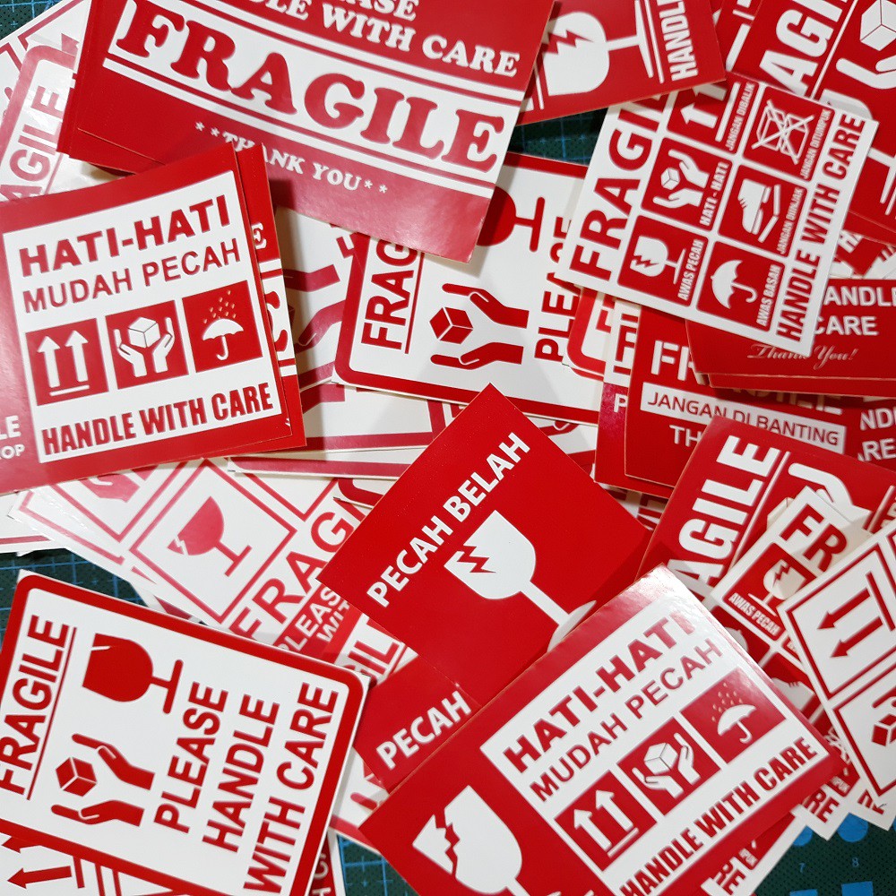 

Stiker Fragile Siap Pakai