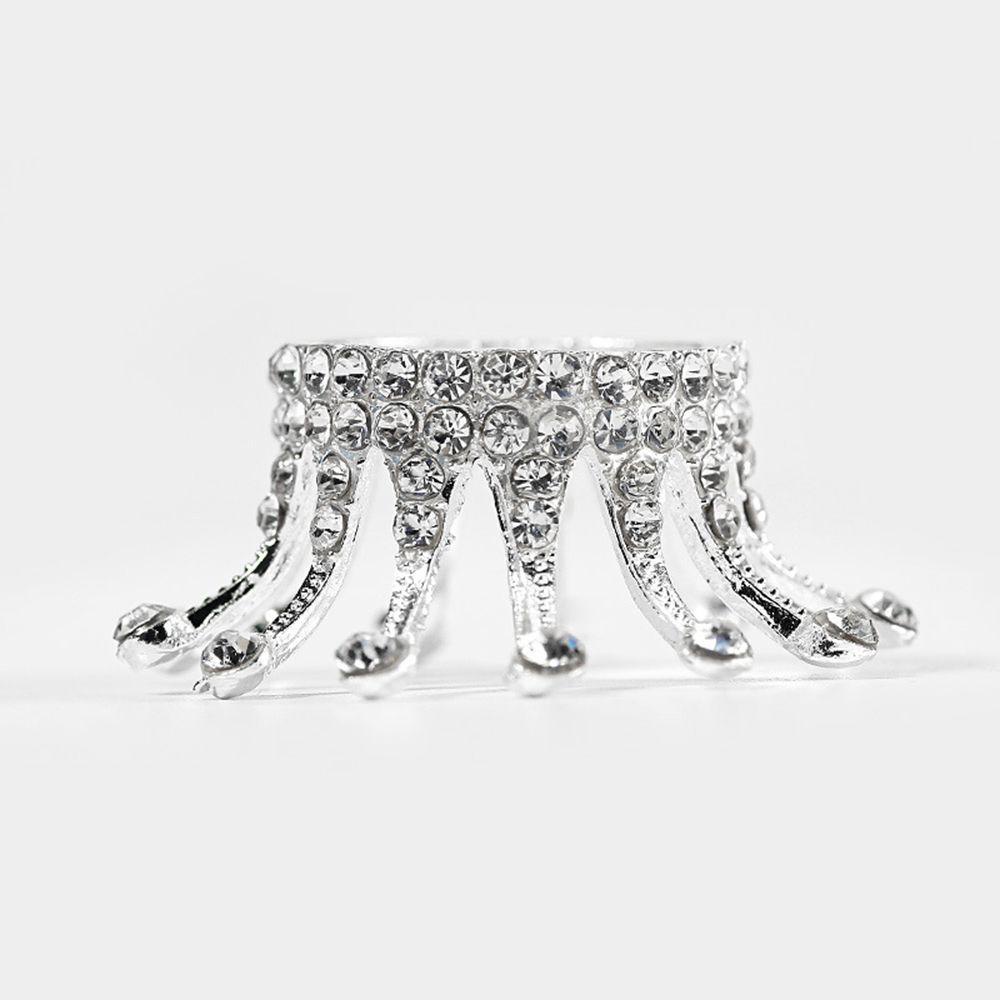 MXBEAUTY Rak Pulpen Nail Art 2warna 1Pc Mahkota Berbentuk UV Gel Pen Holder Ukiran Pulpen Rak Penyimpanan