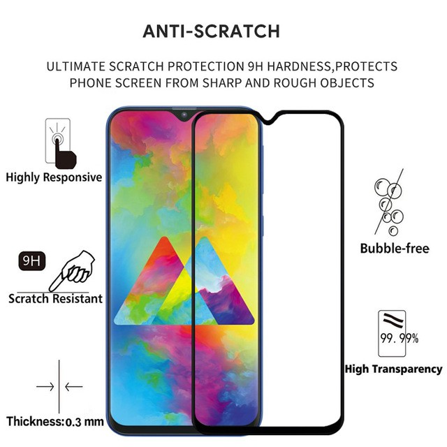 Paket Tempered Glass Layar Dan Tempered Glass Camera Lens Samsung M20