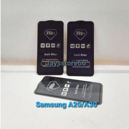 TemperedGlass 99D Anti-Blue Glass Shield Anti Radiasi Samsung A20/A30