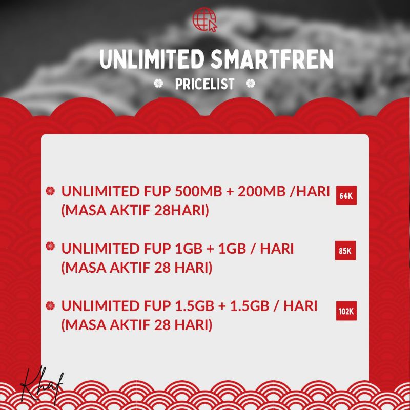 PAKET UNLIMITED SMARTFREN