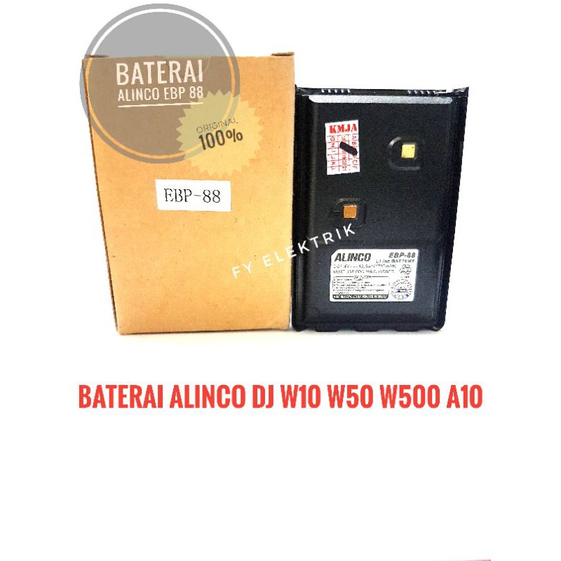 Baterai Alinco EBP-88 Baterai HT Alinco DJ A10 W10 W50 W500 Original Baterai HT Alinco