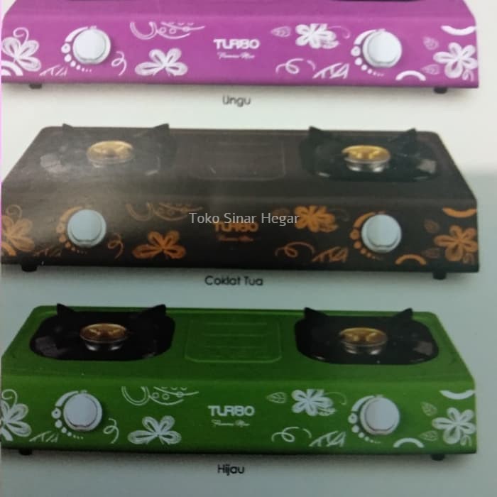 Kompor Gas 2 Tungku Turbo