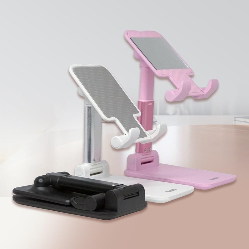 BOS - Holder Folding Desktop Stand HD23 | Standing HD-23 L305 L-305 HP Handphone Phone / Tablet