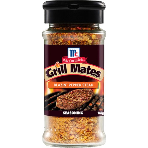 

Grill Mates Blazin Pepper Steak BBQ Beef Chicken Lamb Barbecue Spice Mix Meat Rub Barbecue Seasoning