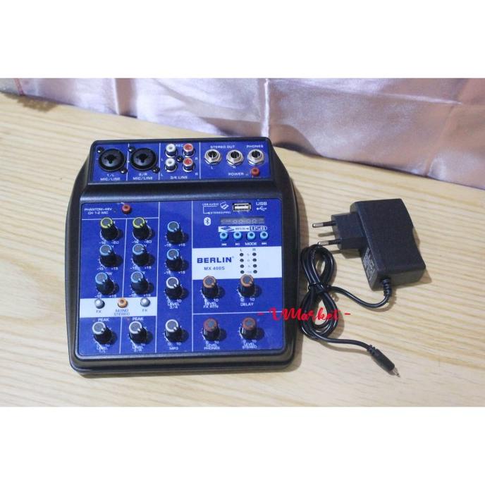 MIXER AUDIO MINI 4 CHANNEL USB EFFECT