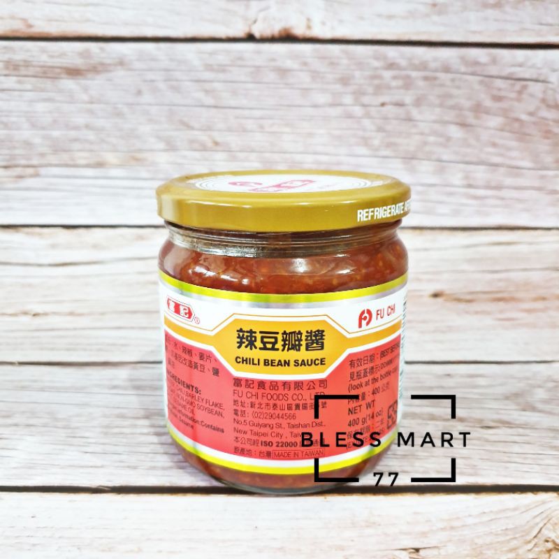 

Fuchi Chilli Bean Sauce 400 gr Fu Chi Chili Doupanchiang Tobanjang