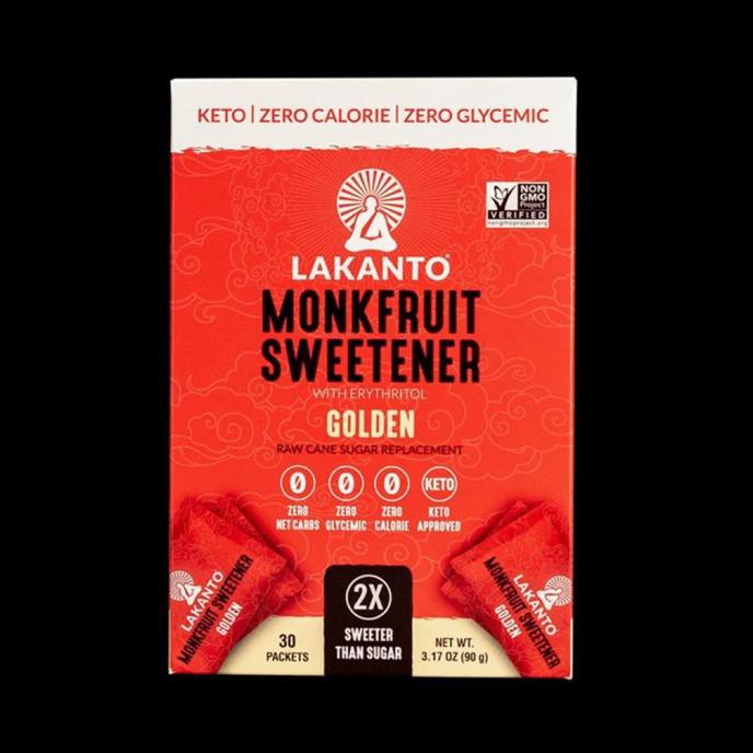 

Lakanto Monkfruit Sweetener with Erythritol - Keto - Golden 30 Sachet BOOM SALE