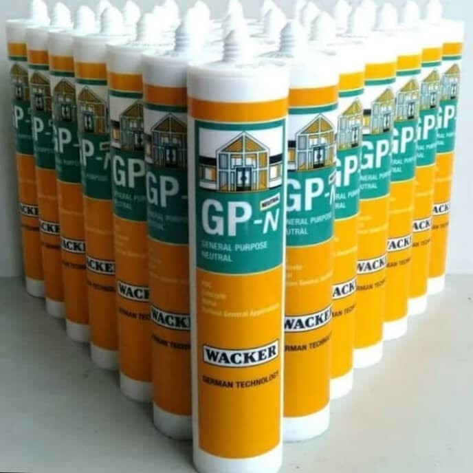 Silicone Sealent Wacker GP-N / wacker GPN / lem kaca aquarium