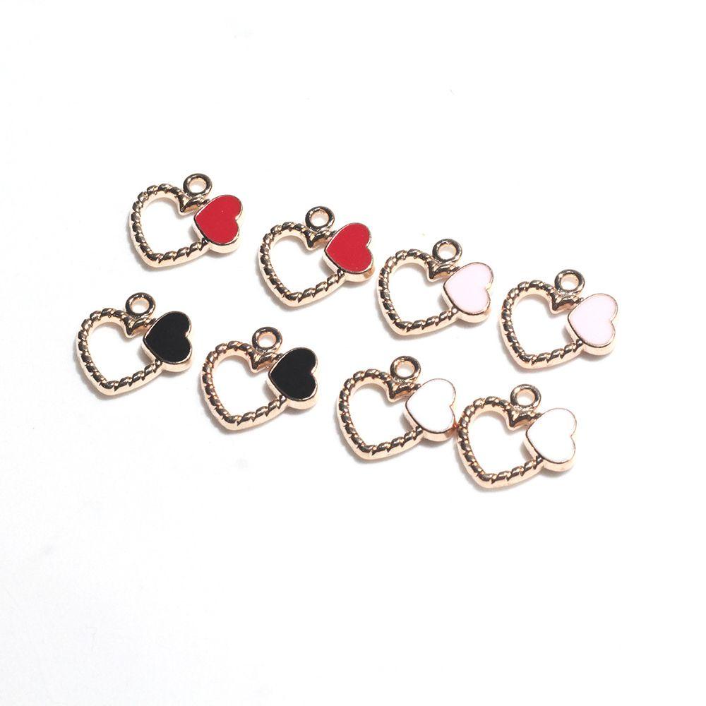 Lily 10pcs/set Liontin Gadis Anting Enamel DIY