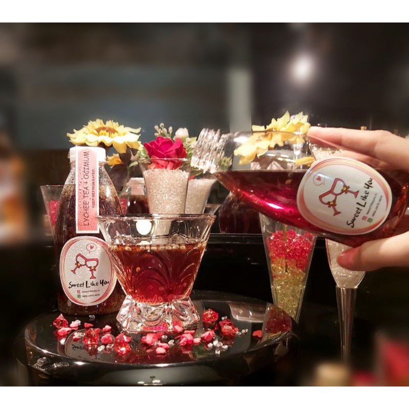 

Sweetlikeyou.ic // Lychee Tea + Selasih // Sweetlikeyou // Minuman