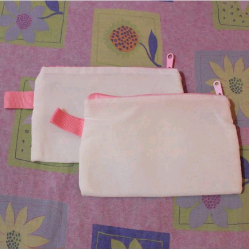 POUCH KANVAS POLOS