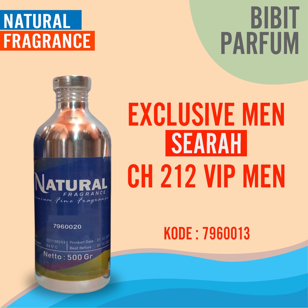 Bibit Parfum Murni CH 212 VIP MEN - EXCLUSIVE MEN NATURAL FRAGRANCE