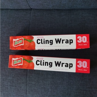 VL - COD MURAH PREMIUM CLING WRAP ( PEMBUNGKUS MAKANAN ) LENGAP DGN PISAU