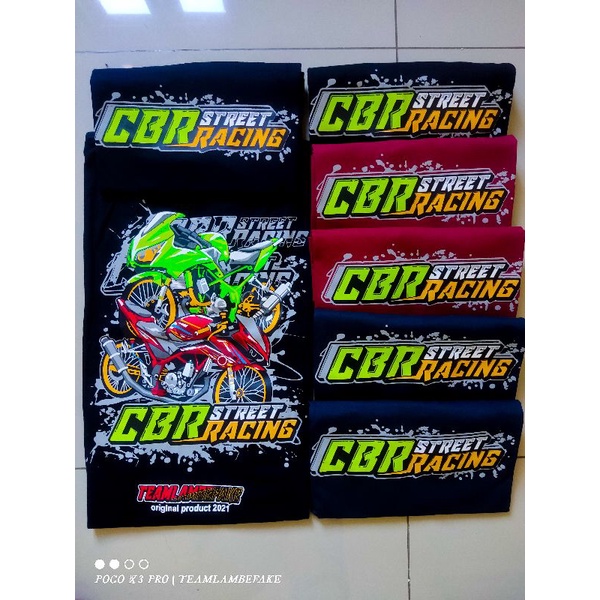 Kaos CBR STREETRACING /Bajucbr /T-shirt cbr /COD