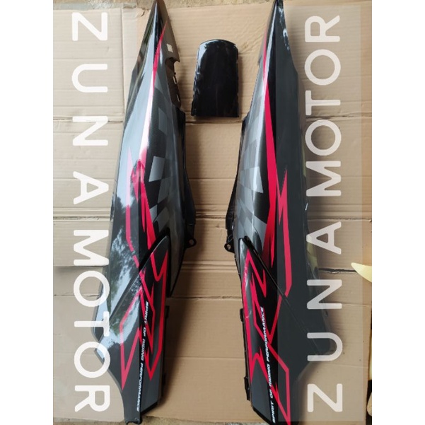 Cover Bodi supra x 125 R new 2008 2009 hitam