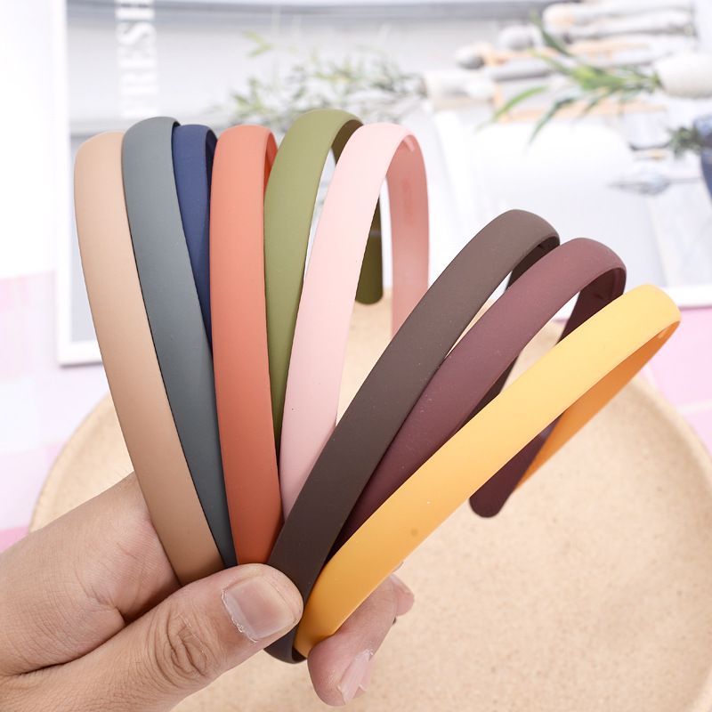 2022 BANDO ELEGAN COLORFULL HAIR ACCESSORIES / BANDO KOREA POLOS WARNA DOFF VIRAL