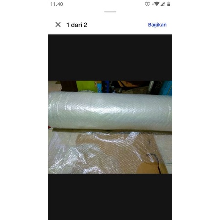 BUBBLE WRAP UNTUK TAMBAHAN- PACKING BARANG