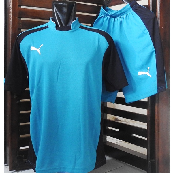 Setelan Futsal/ Jersey Puma/ Baju Bola/ Kaos Olahraga/ Seragam Team/ Voli/ Badminton/ Terbaru