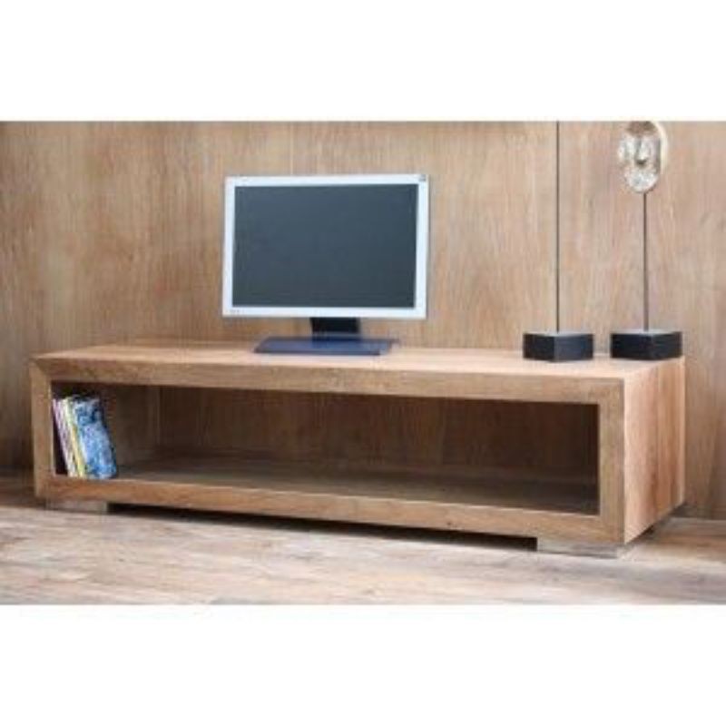 MEJA TV LEMARI TV STAND TV KAYU JATI BELANDA