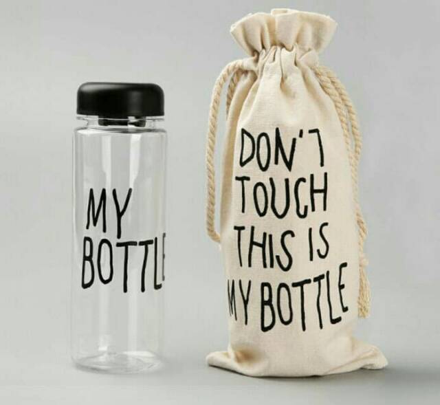 Botol minum My Bottle transparant